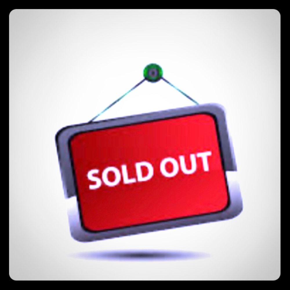 Everything from here on is SOLD!